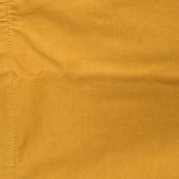 80's Vintage Yellow Skirt, 100% Cotton - Picture 2 of 6